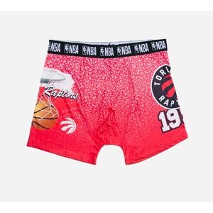 NEW NBA Toronto Raptors Boxer Briefs Mens Underwear‎ Medium